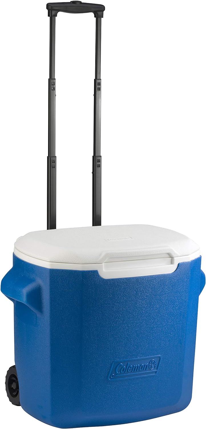 Coleman Passive Kühlbox 16 QT/28QT Performance Wheeled Cooler, Thermobox 15/26 L Fassungsvermögen, m