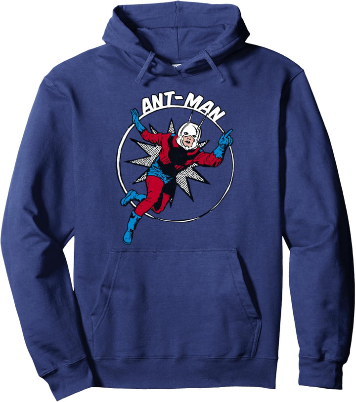 Marvel Ant-Man Pop Art Comic Portrait Pullover Hoodie
