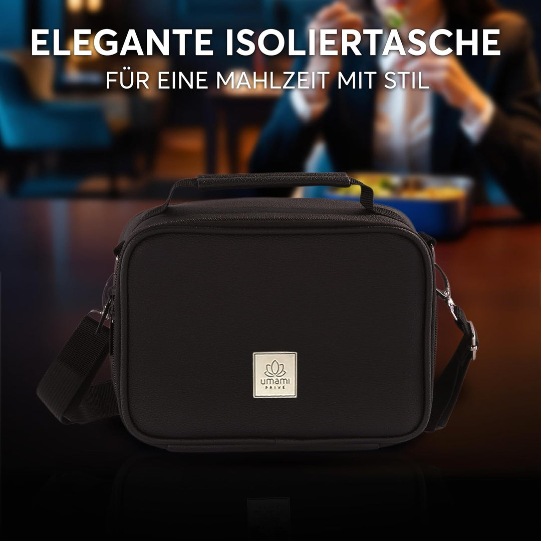 Umami Premium Kühltasche Klein 4L, Lunchbag für Arbeit, Reisen, Büro, Picknick, Mini-Lunchbag Isolie
