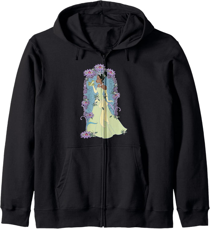 Disney Princess And The Frog Tiana Floral Kiss C Kapuzenjacke