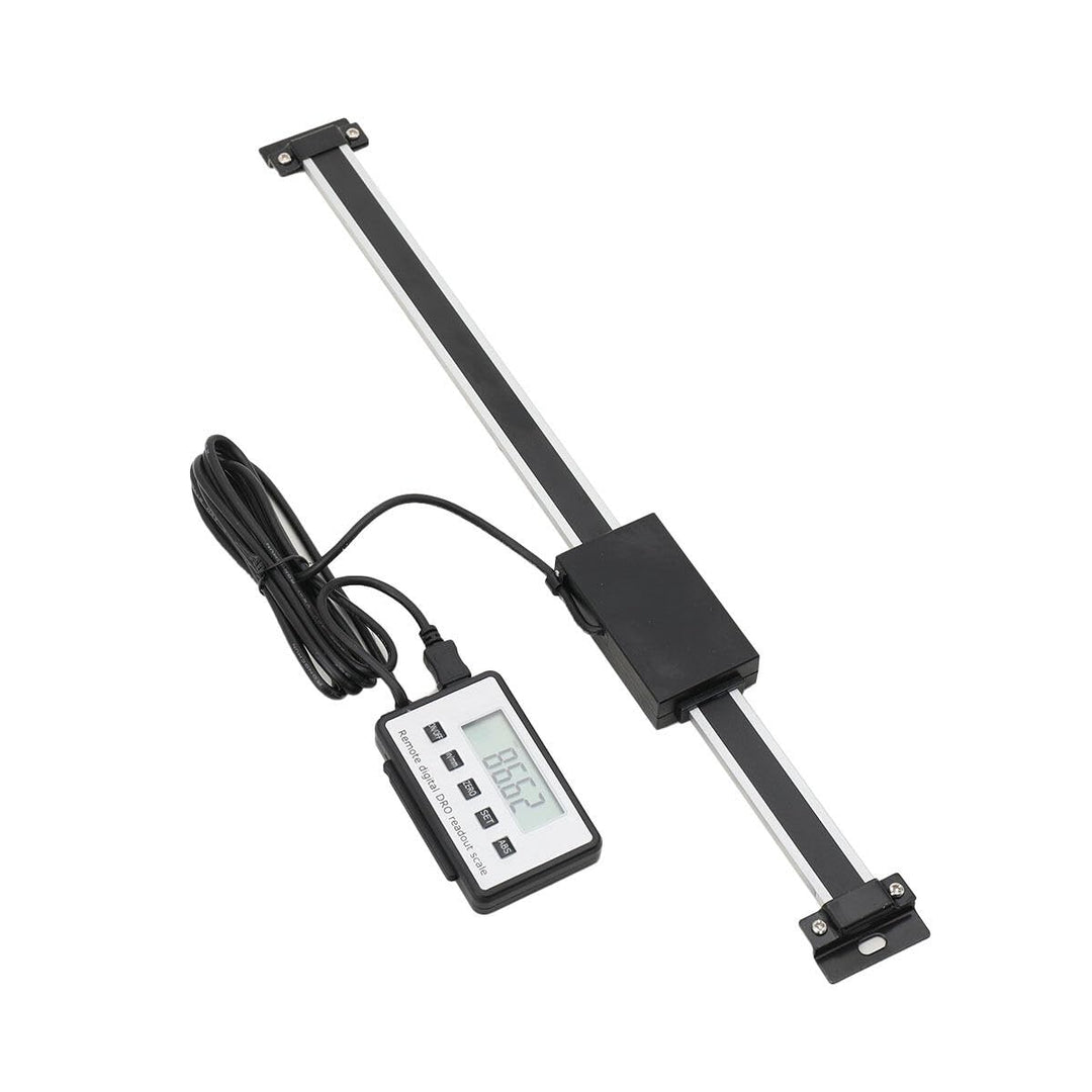CDZHLTG Digitalanzeige Kit, 0–300 mm Digital Linearskala Anbaumessschieber Linearmassstab DRO Remote