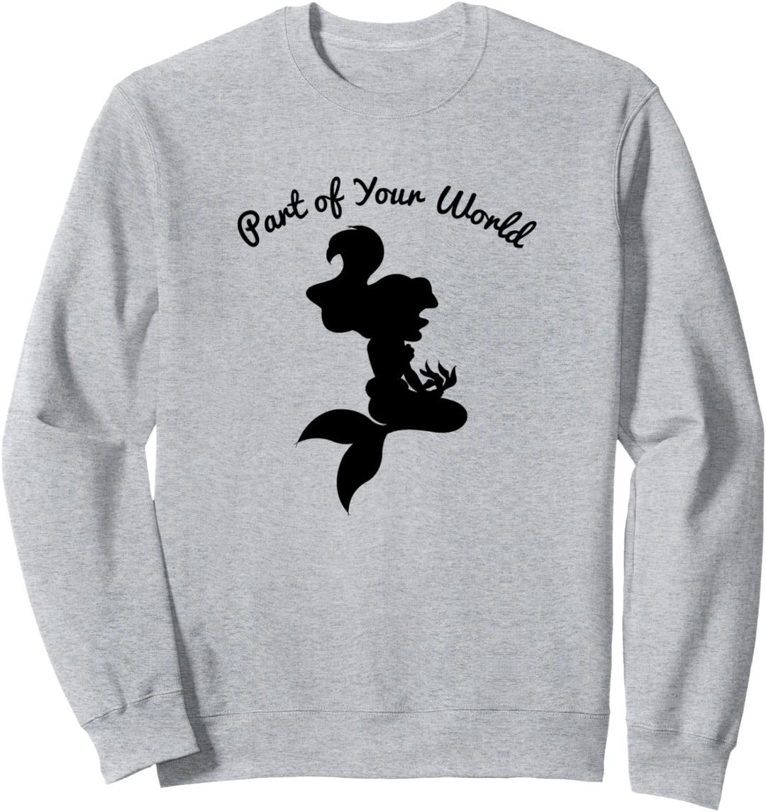 Disney The Little Mermaid Ariel Silhouette Sweatshirt
