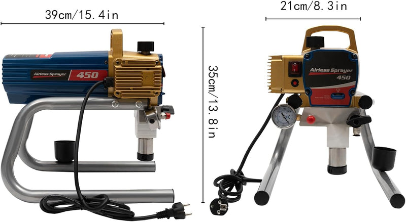 Airless-Farbsprühgerät, Farbsprühsystem-Maschine, Airless-Farbsprühsystem, Farbsprühgerät, Hochdruck