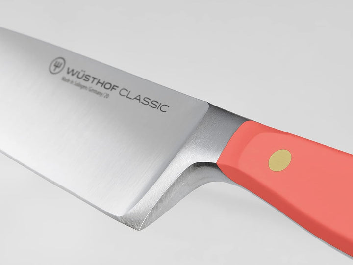 WÜSTHOF Classic Messerblock mit 7 Messern, Coral Peach (Orange), Coral Peach