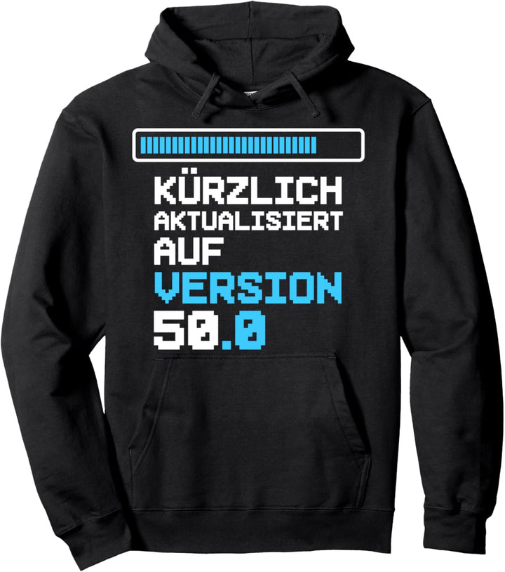 50. Geburtstag Deko Informatik Lustig Programmierer Pullover Hoodie