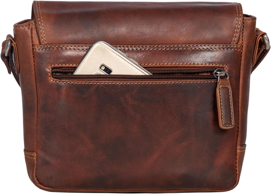 STILORD 'Edith' Lederhandtasche Damen Echtleder Klein Leder Handtasche Schultertasche Umhängetasche