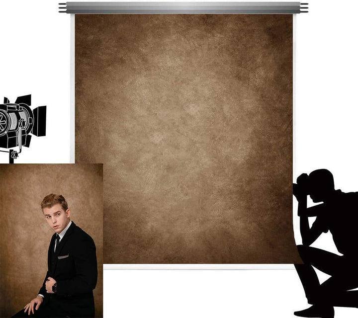 Kate Fotografie Hintergründe 2x2m Dunkelbraune Textur Foto Hintergrund Zusammenklappbare Fotostudio