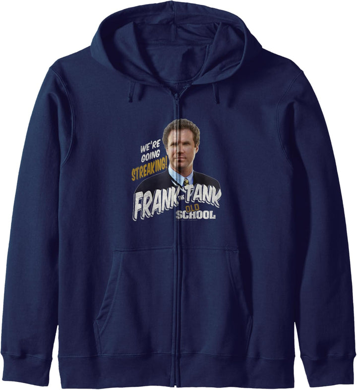 Old School Frank The Tank We're Going Streaking Portrait Kapuzenjacke