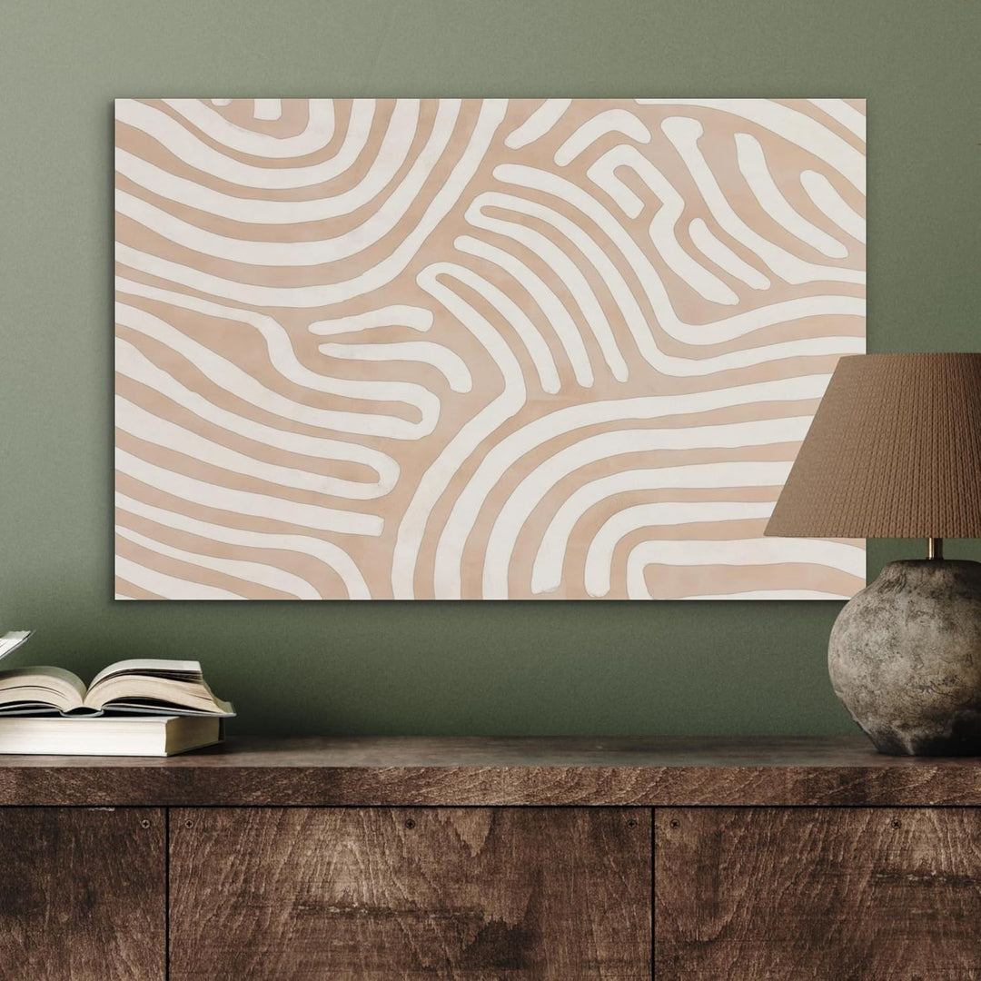MuchoWow© Wandbilder Akustikpaneele 70x50 cm Filz Deko Wohnung Bild Wohnzimmer Wandpaneele Schallabs