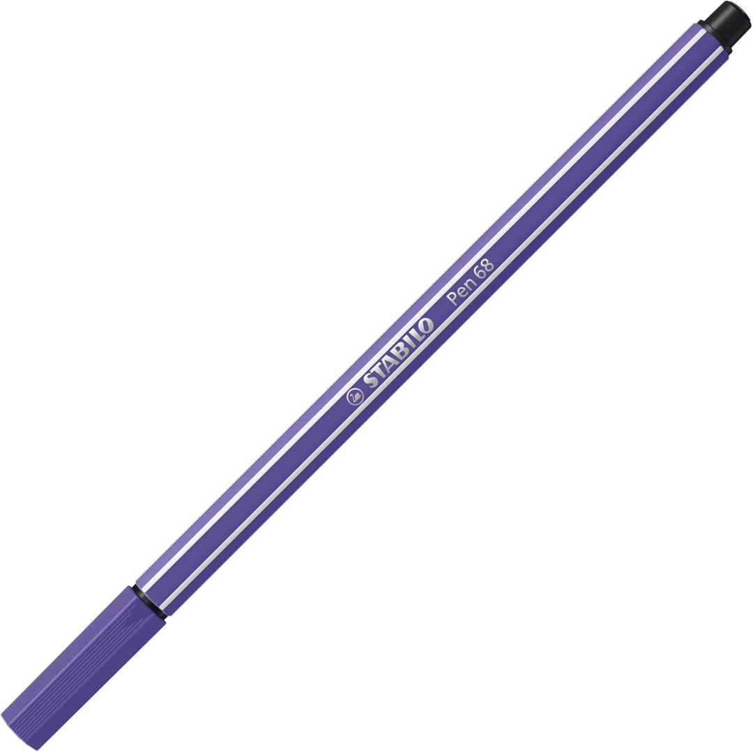 STABILO Premium-Filzstift Pen 68 - ARTY - 18er Pack - mit 18 verschiedenen Farben, 18er Pack