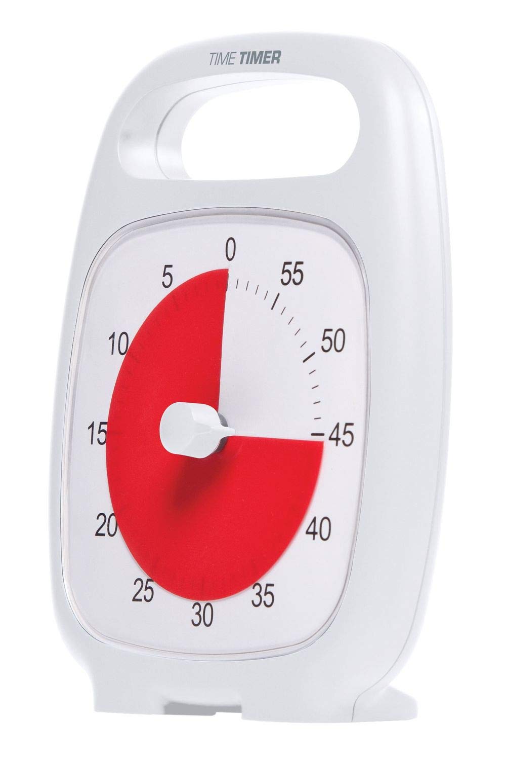 Time JAC5030 Timer PLUS 60 Minute Visueller Analog-Timer (weiss) Optionaler aktustischer Alarm (Laut