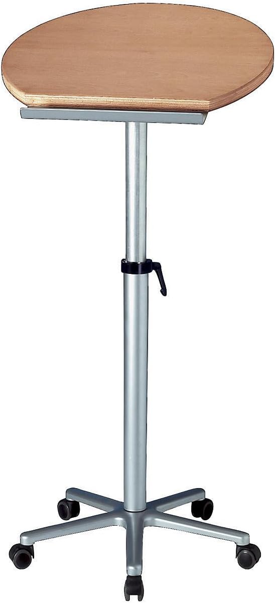MAUL | Stehpult | ergonomisch | BxT 600 x 520 mm | höhenverstellbar | Weiss | flexibles Arbeiten im