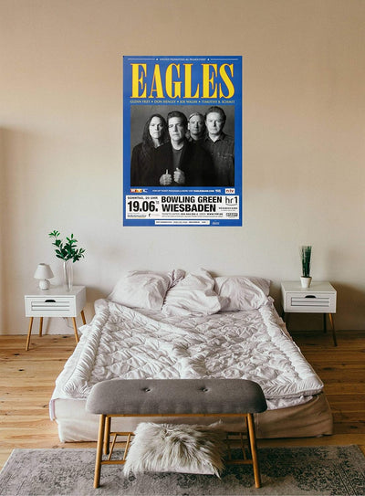 The Eagles - Bowling Green, Wiesbaden 2011 » Konzertplakat/Premium Poster | Live Konzert Veranstaltu