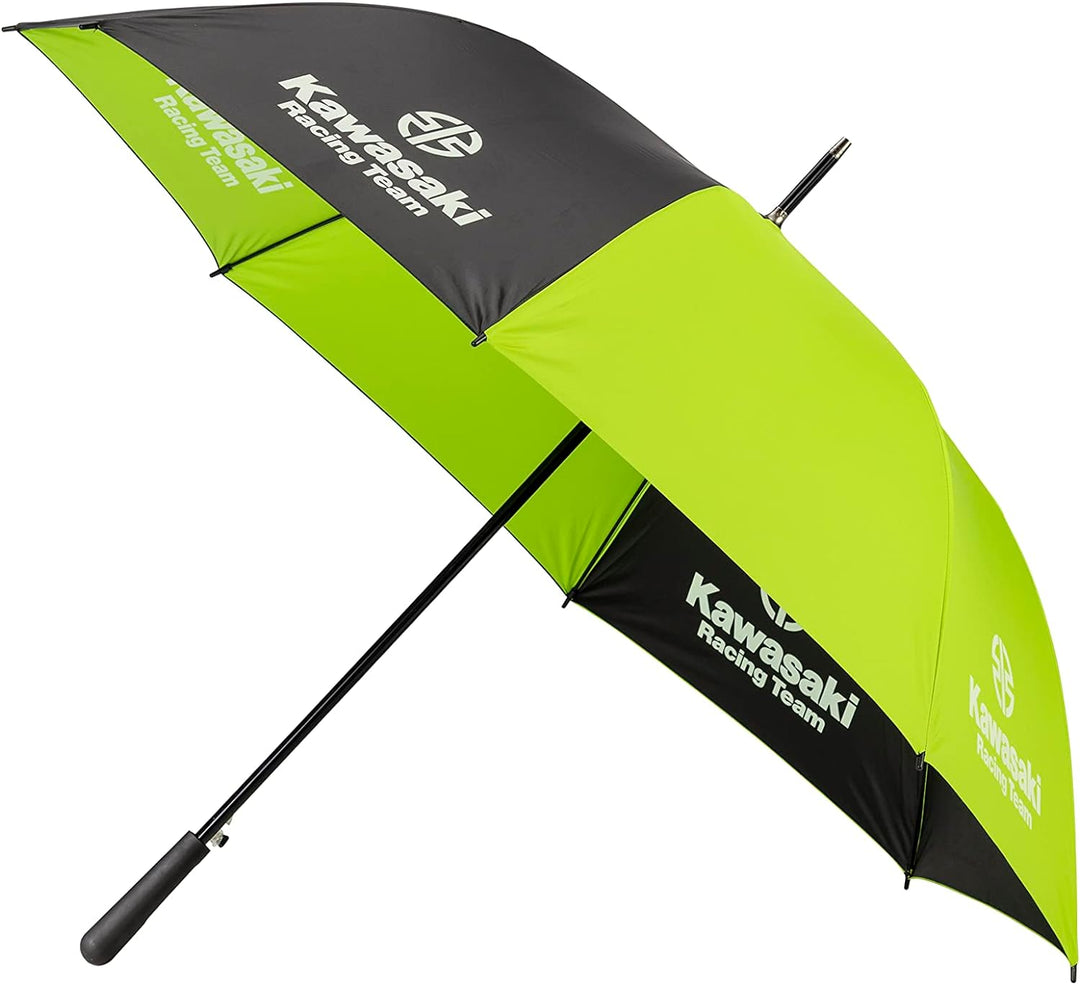 Kawasaki SPORTS Regenschirm gross UMBRELLA schwarz grün