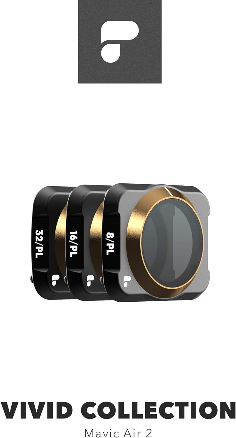 PolarPro - DJI Mavic Air 2 - Cinema Series - Vivid Collection - ND8/PL - ND16/PL - ND32/PL - Drohnen