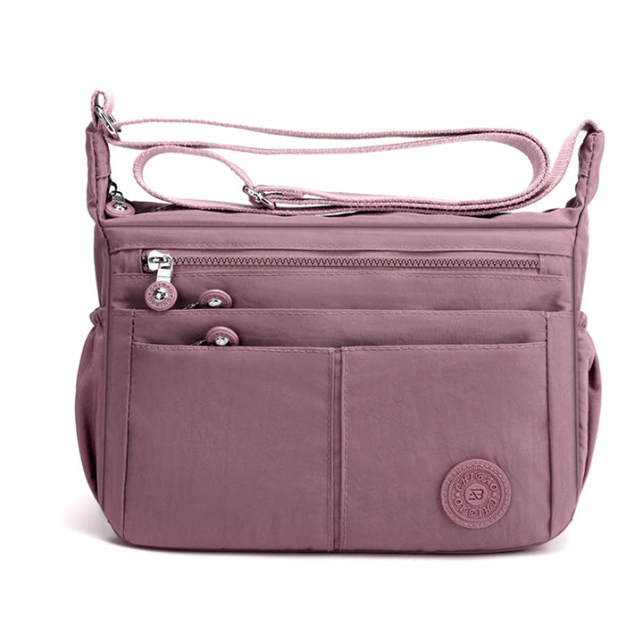 FANDARE Casual Schultertasche Damen Leichte Umhängetasche Wasserdicht Nylon für Sporttasche Arbeitst