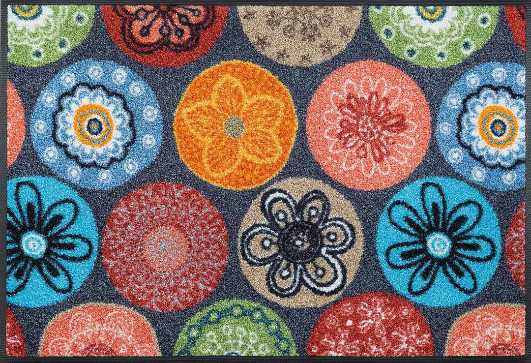 wash+dry Fussmatte, Coralis 50x75 cm, innen und aussen, waschbar 50x75cm, 50x75cm