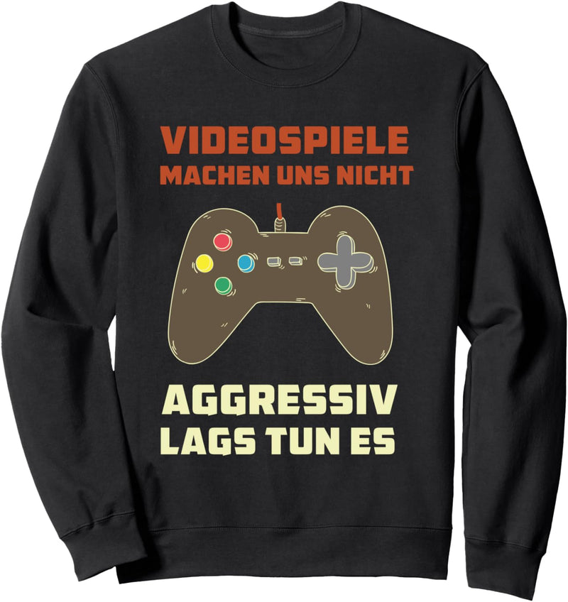 Gaming - Zocker Nerd Computer Spiele Sweatshirt