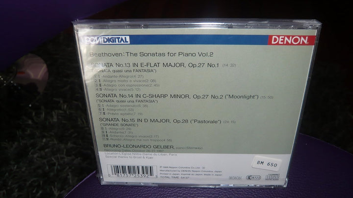 Klaviersonaten Vol.2, Audio-CD