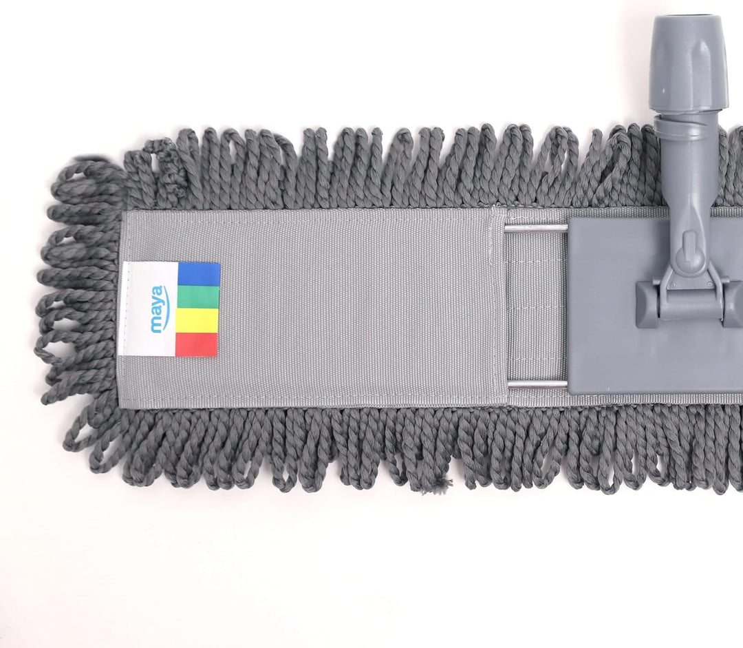 MAYA Ersatz-Mikrofasermopp für den professionellen Gebrauch, 60 cm. Hohe Reinigungsleistung bei Troc