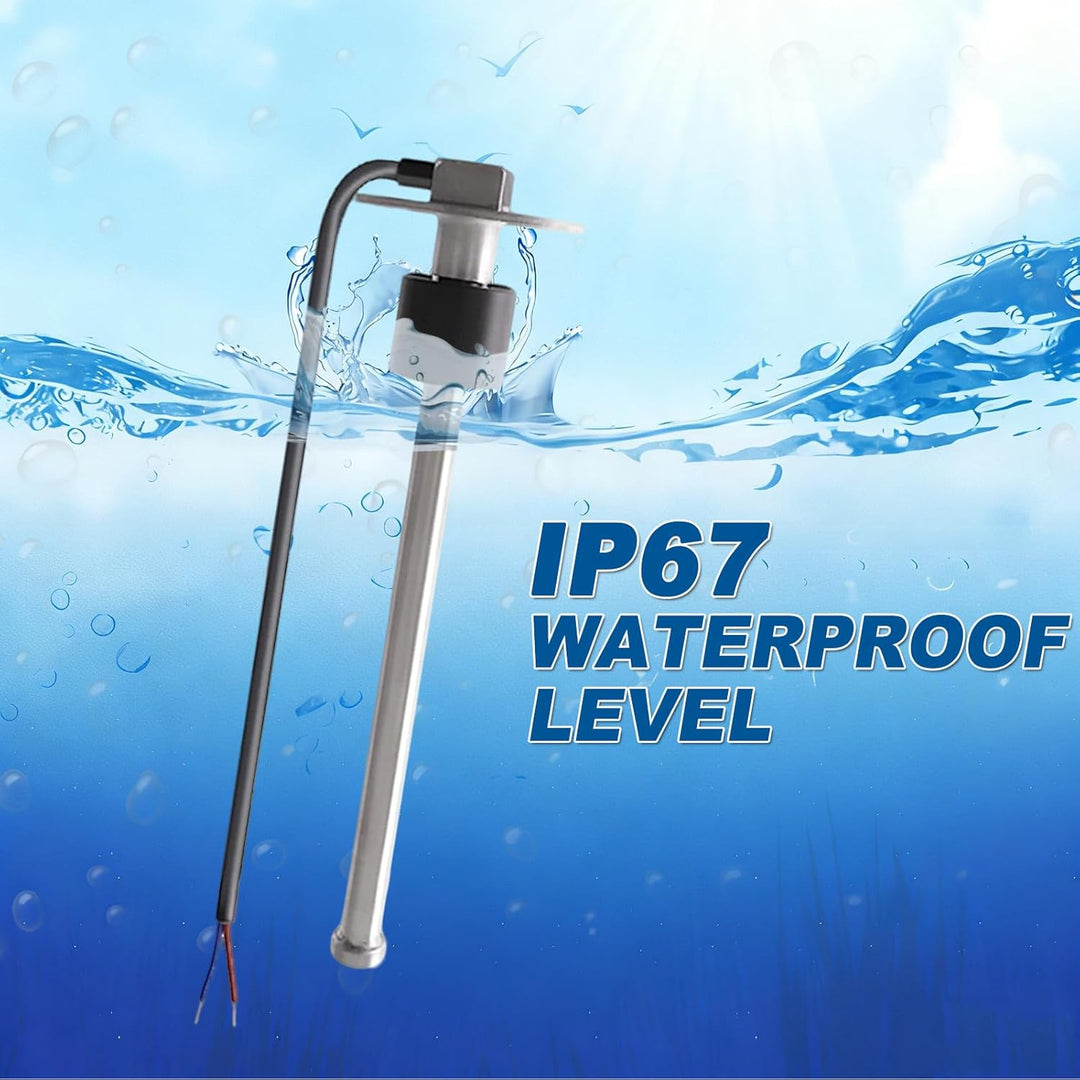 Geloo Kraftstoffstandssensor, Marine-Boot-Kraftstoffsender Auto-Kraftstoffstandssensor 316 Edelstahl