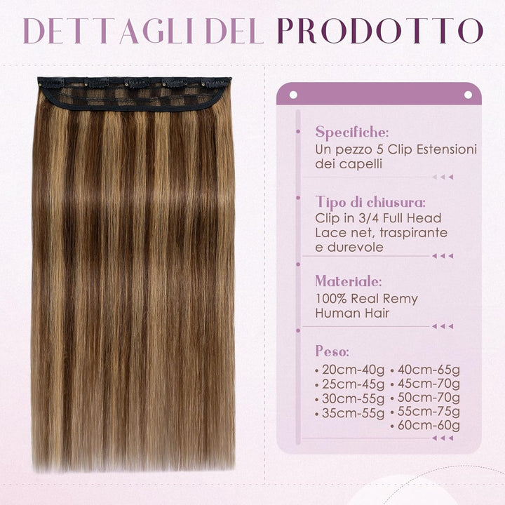 UK-Fashion-Shop Extensions Echthaar Clip In 100% Remy Echthaar Haarverlängerungen Dünn Weft Glatt 1
