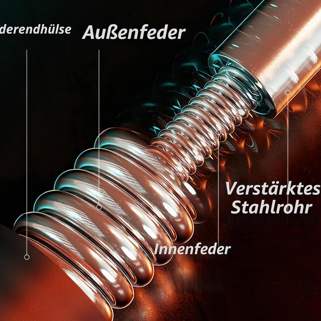 Armtrainer Biegehantel U-förmige Brustarm Expander Verstellbarer Twister Armtrainer,Brustmuskelstab,