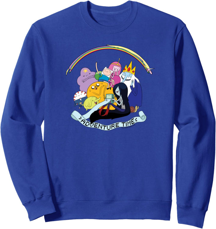 Adventure Time Print Out Sweatshirt