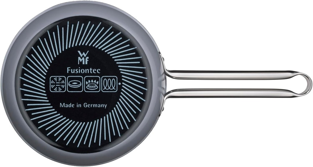 WMF Fusiontec Essential Stielkasserolle, 16 cm ohne Deckel, kleiner Topf 1,3l, Kochtopf klein, Nudel