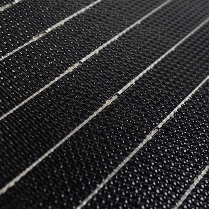 WATTSTUNDE SOLA Flex 150W - Monokristallines flexibles Solarmodul mit PERC Zellen und ETFE Beschicht