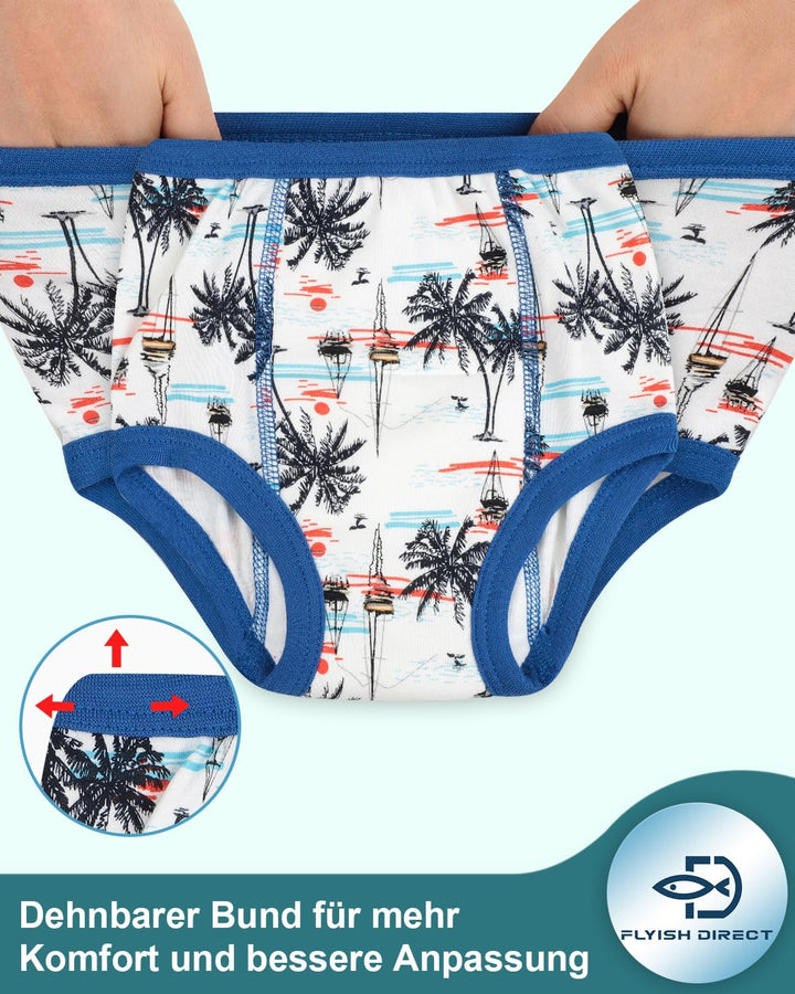FLYISH DIRECT Baby Trainerhosen Töpfchentraining, 8er Pack Töpfchen Trainingshose für Mädchen Jungen