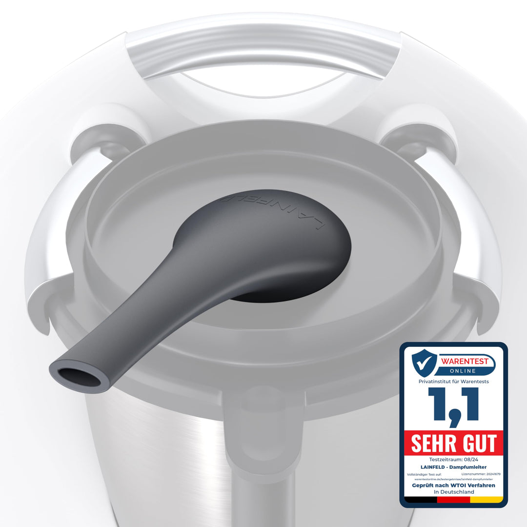 Dampfumleiter für Thermomix TM5 TM6 | Dampfableiter für Hängeschränke Schutz | Dampf Umleitung Küche