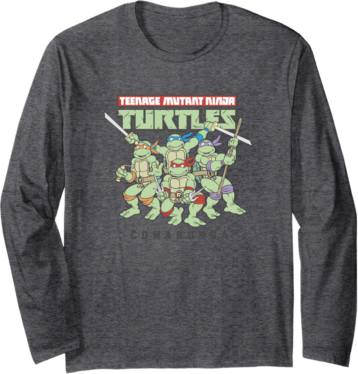 Teenage Mutant Ninja Turtles Faded Cowabunga Langarmshirt