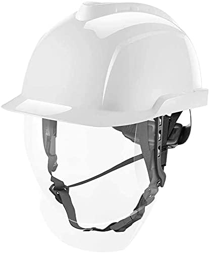 MSA MSA-KAS-Vg950_W Helm für Elektriker, Weiss &amp; Ansell ActivArmr E014B Elektriker-Schutzhandschuhe,
