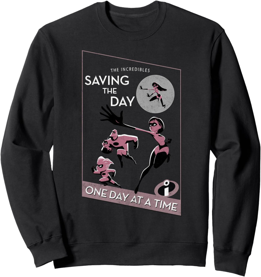 Disney Pixar Incredibles Saving The Day Sweatshirt