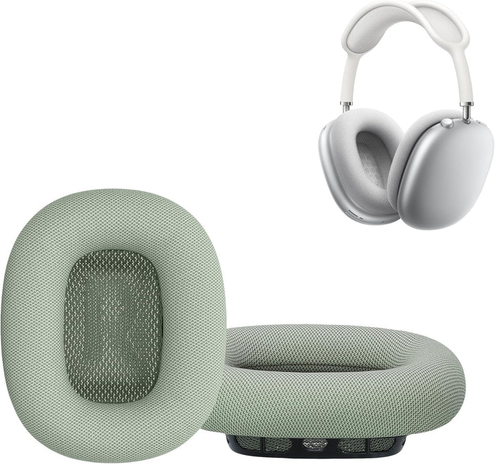 kwmobile 2X Ohrpolster kompatibel mit Apple AirPods Max Polster - Kopfhörer Polster aus Kunstleder f