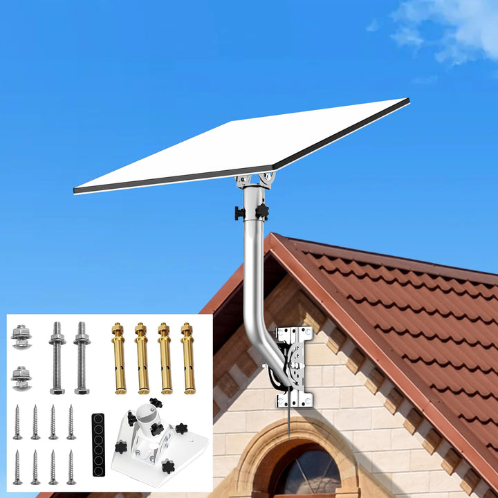Starlink Halterung, Wandhalterung Standard Gen 3 für Starlink, 360° verstellbar, kompatibel mit Star