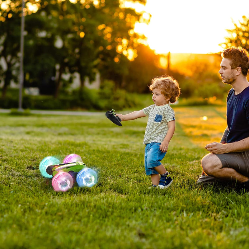 Ferngesteuertes Auto 3 4 5 6 7 8 9 Jahre Spiele LED Blinken RC Auto Spielzeug Jungen Mädchen Geschen