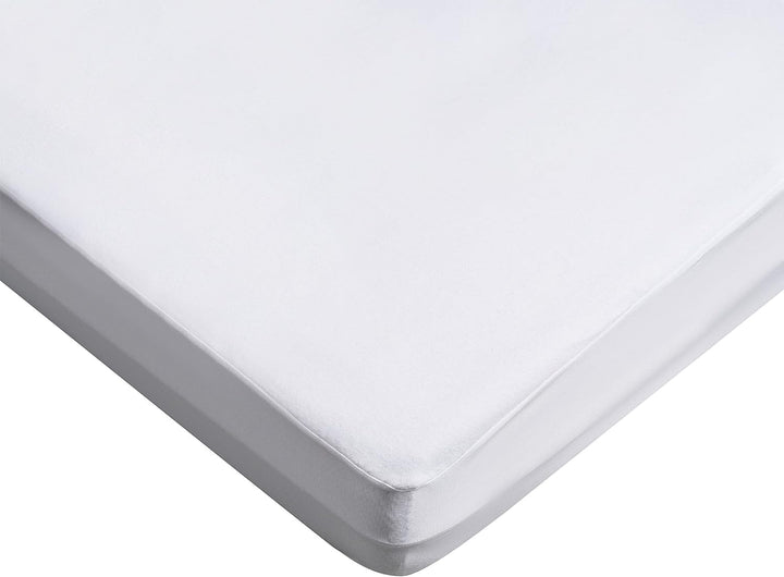 MOON Luxury Molton Spannbetttuch, Matratzenauflage 100% Baumwolle ca. 120x200, ca. 680 g/m² mit Rund