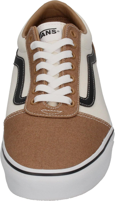 Vans Herren WardSneaker 40 EU Retro Canvas Light Brown, 40 EU Retro Canvas Light Brown