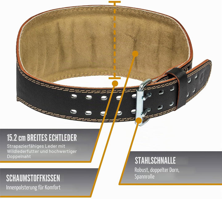 Harbinger Nylon Gewichthebergürtel für Gewichtheber, Fitness Krafttraining, Mit Flexiblen Ultraschau