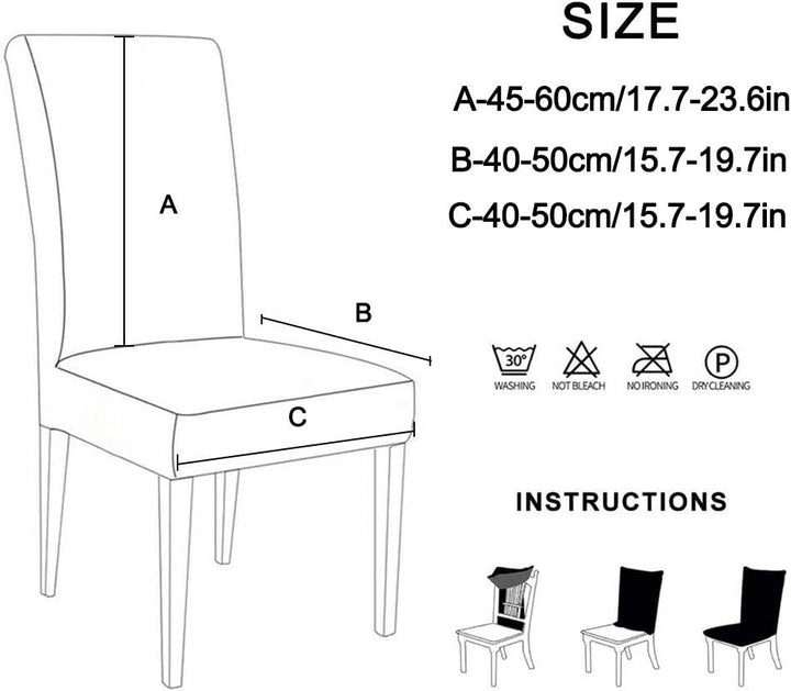 Dioxide Stuhlhussen Elastische Moderne Beschützer Stuhlhussen, Hochzeit Partys Bankett Deko, bi-Elas