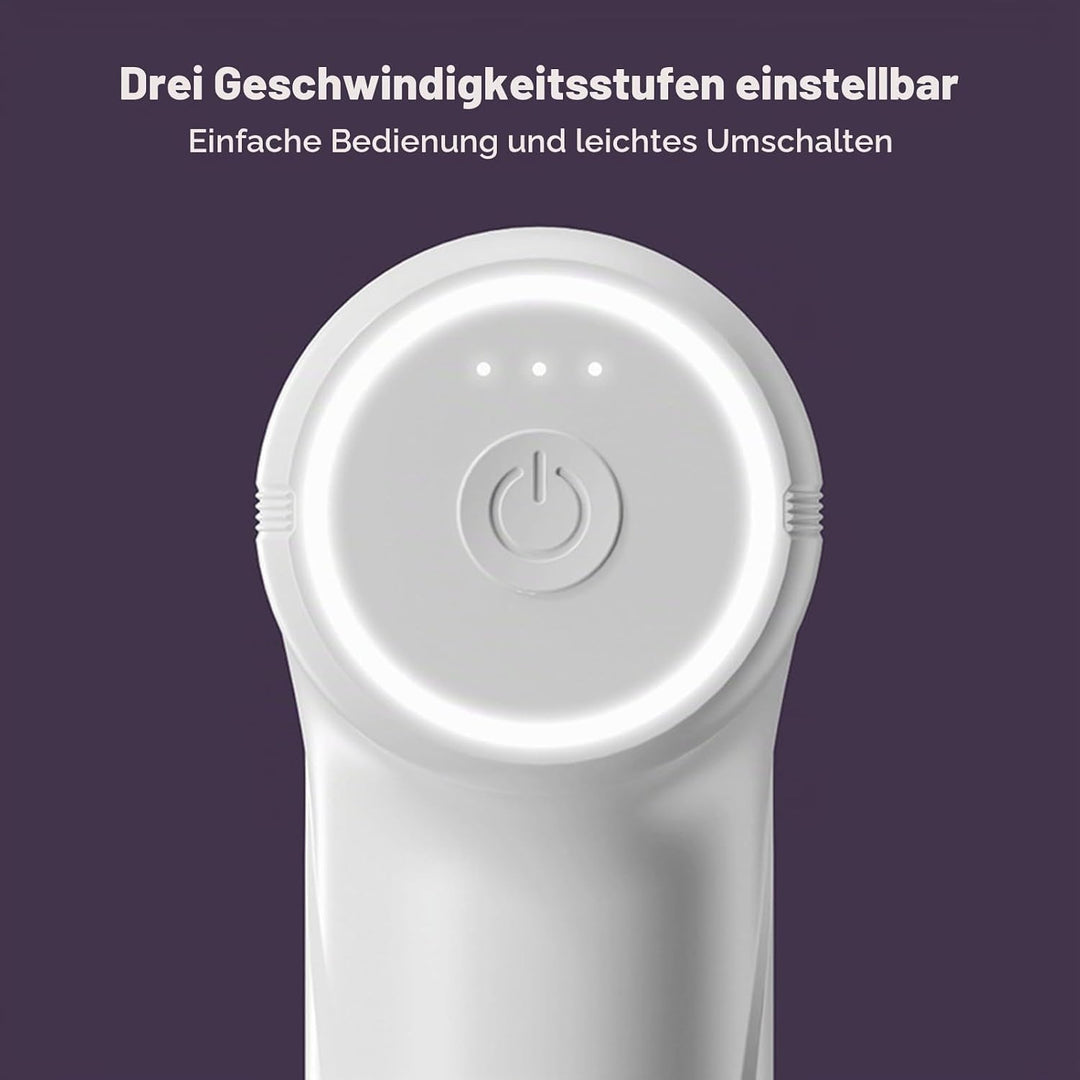 Luqeeg Elektrischer Schneebesen, Handmixer Hand-Eierbesen, Kabelloser Elektrischer Küchen-Handmixer