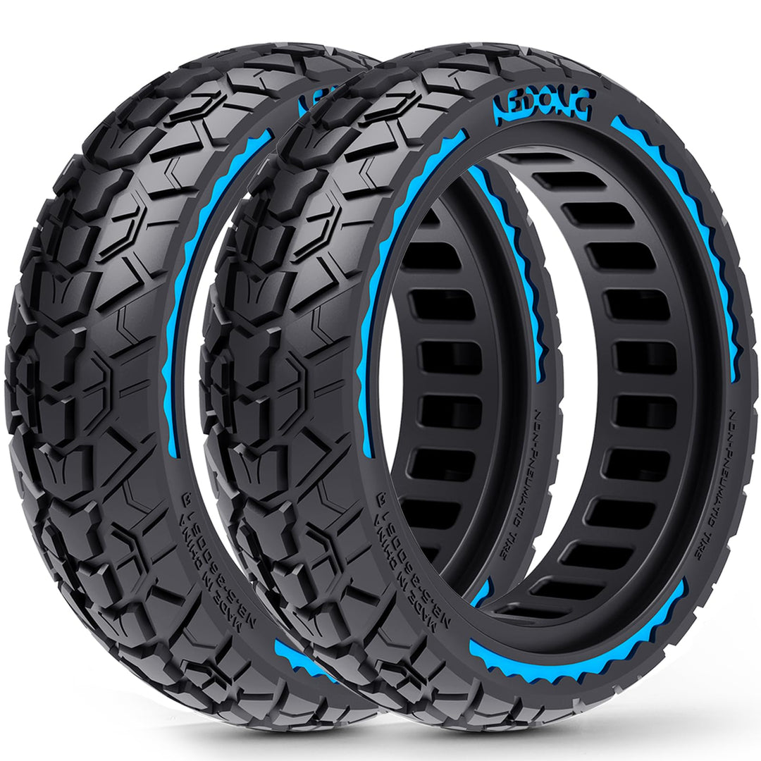 2er-Pack 10x2,50 Scooter-Reifen Schlauchlos, Rüsten Sie Ihren Scooter mit 60/70-6,5 Offroad-Vollgumm