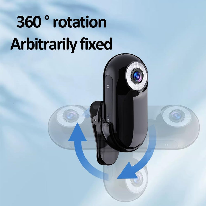 Xilecam Mini Action Cam1080P und 32 GB Speicherkarte Helmkamera Motorrad Bodycam HelmetCamera, Mini