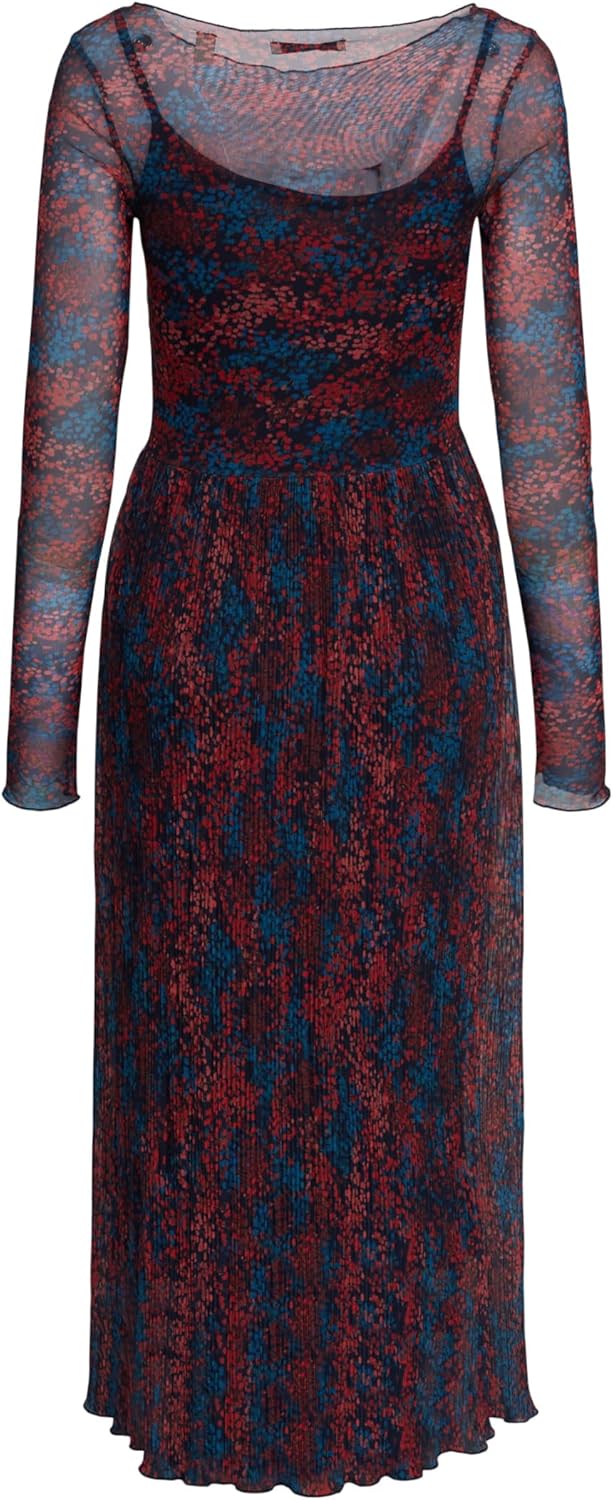 ESPRIT Damen 083ee1e312 Kleid XXS 405/Dark Blue, XXS 405/Dark Blue