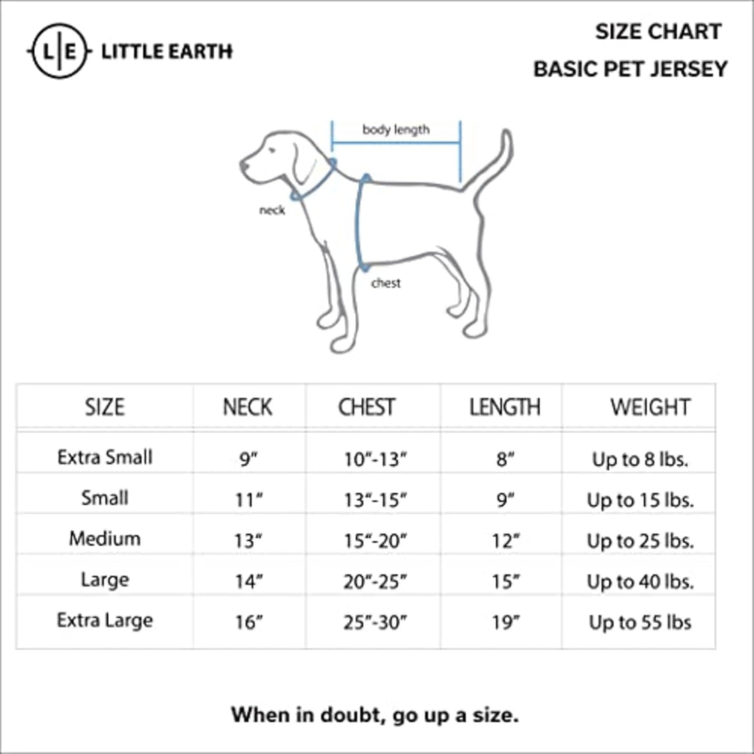 Littlearth NFL Basic Haustier-Trikots Green Bay Packers S (Neck: 11", Girth: 13"-15", Back: 9"), Gre
