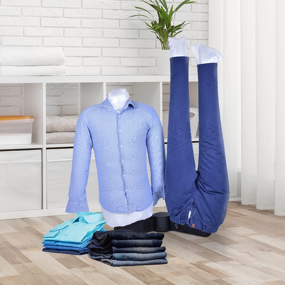 Dry Magic 2.0 2-in-1 Hemd und Hose zum Trocknen und Bügeln, Weiss