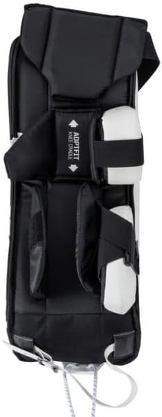 CCM YFlex 3 Goalie Schiene Bambini, Grösse:22 Zoll, Farbe:Weiss/rot/schwarz