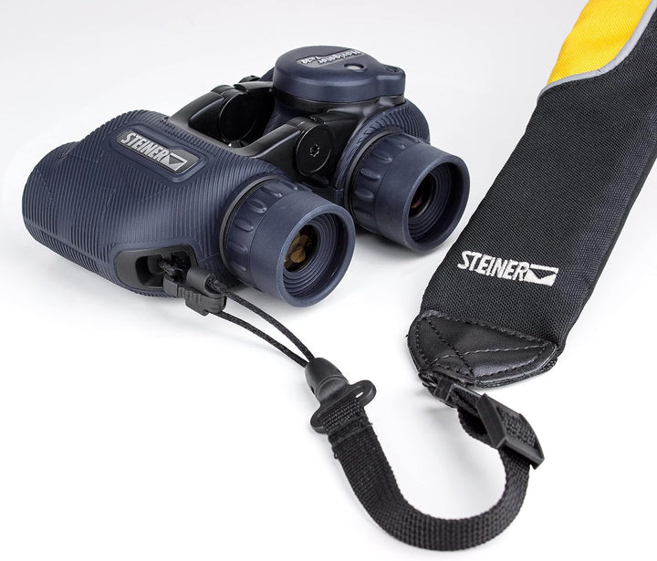 Steiner Unisex-Erwachsene Schwimmender Fernglasgurt Fernglas, gelb, Einheitsgrösse Schwimmender Fern